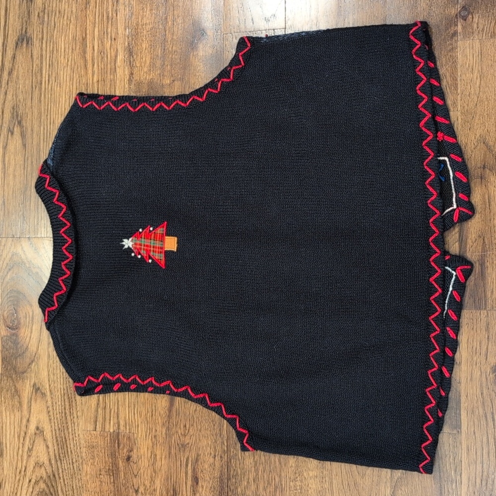 Women's vintage Chandler Hill sweater vest size L - Picture 3 of 3